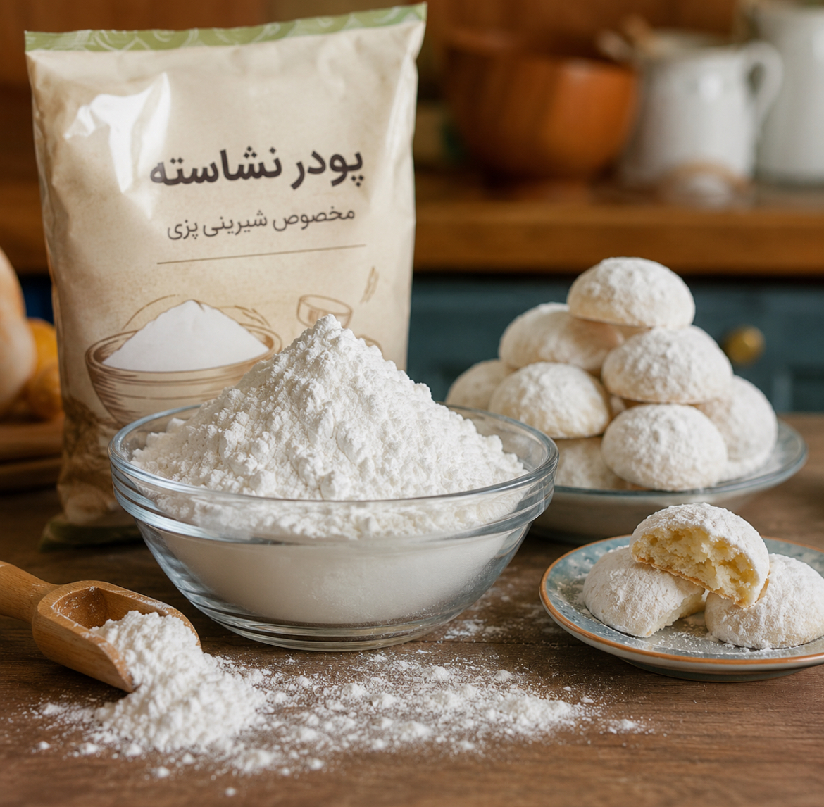 نشاسته گل 500 گرمی