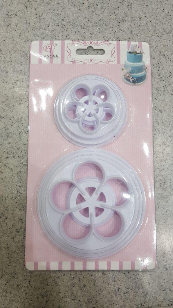 ست قالب برش پلاستیکی طرح گل