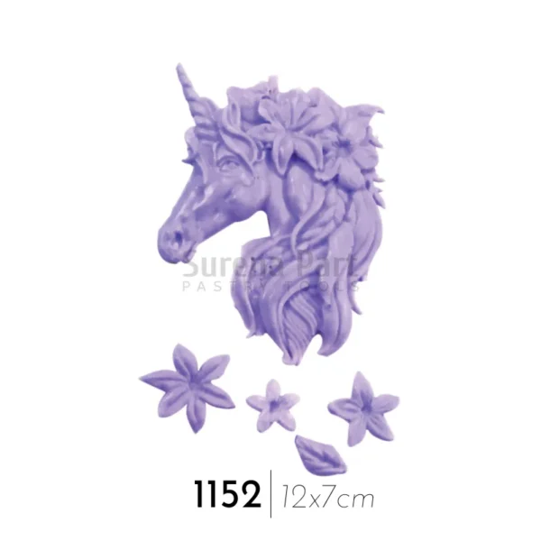 ملد اسب تک شاخ و گل سورناپارت - Image 3