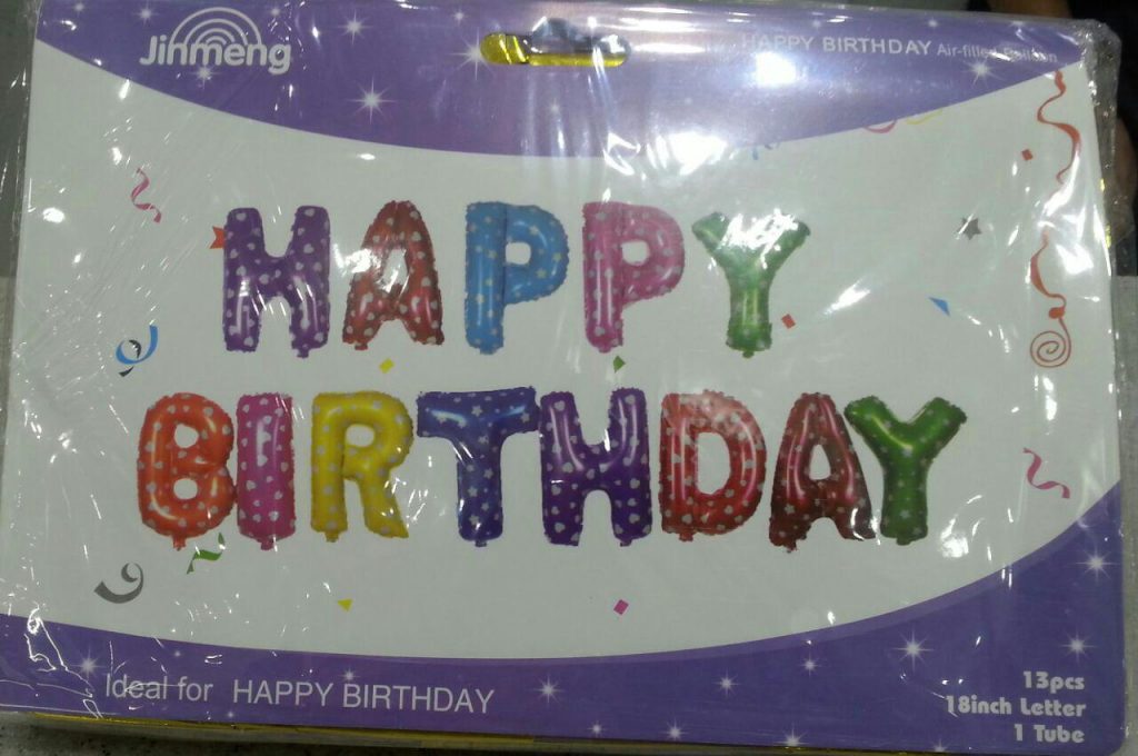 بادکنک Happy Birthay
