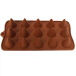 قالب شکلات سلیکونی طرح مخروطی - Image 2