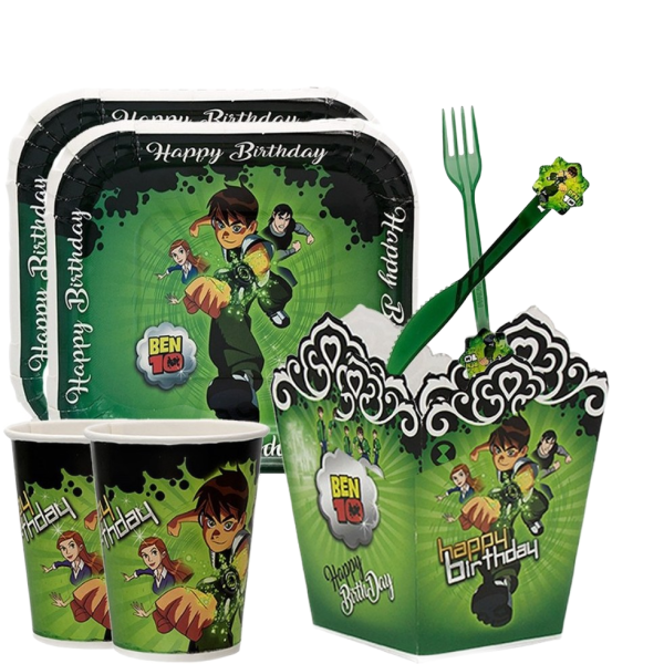 QSJE75KCbKN8bdxO تم تولد طرح بن تن (Ben 10) بسته 42 عددی - Image 1