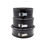 قالب کیک تفلون گرد کمربندی 3 تیکه