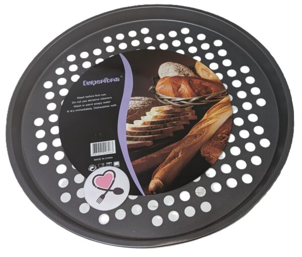 پیتزا پانچی1 قالب تفلون پیتزای پانچی (سوراخ دار) - Image 1