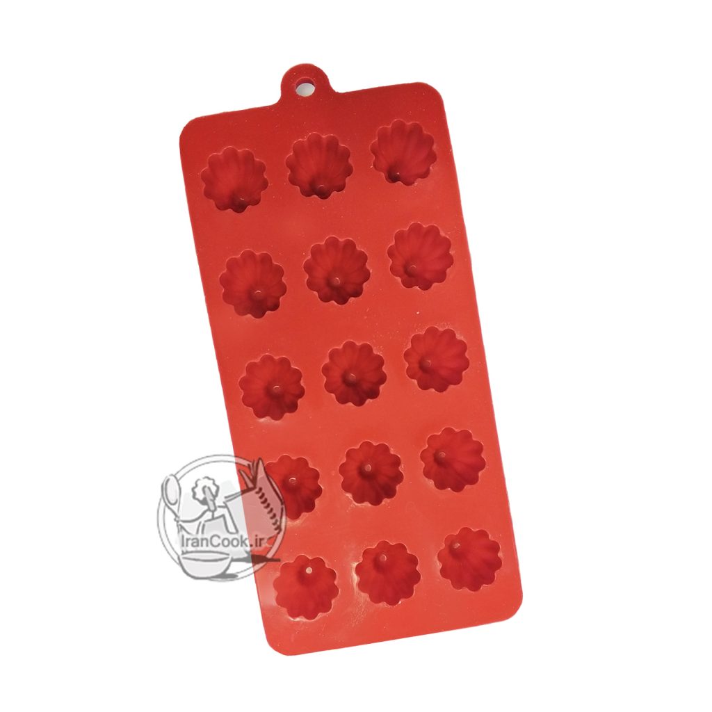 قالب سیلیکونی شکلات طرح شکوفه