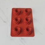 قالب سیلیکون 6 خانه طرح پیچ سورنا پارت - تصویر 4