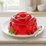 قالب ژله پلاستیکی طرح گل رز
