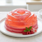 قالب ژله پلاستیکی طرح گل رز