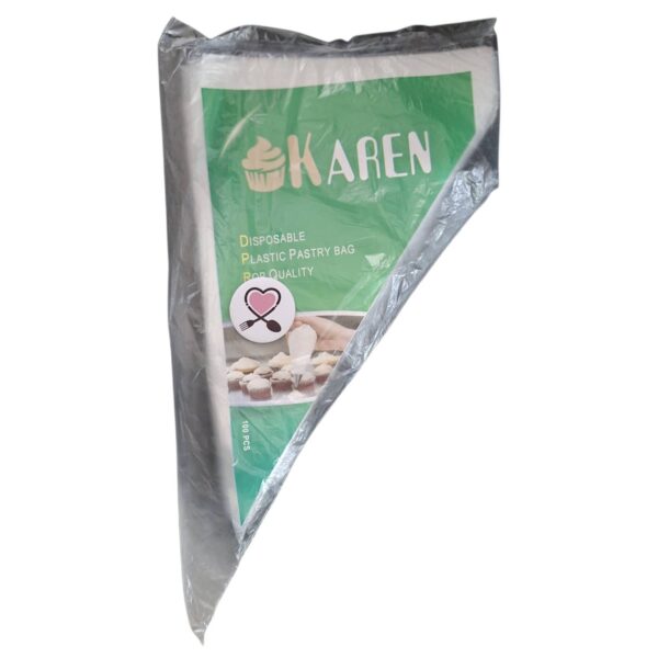 قیف خامه زنی یکبار مصرف Karen - بسته 100 عددی - Image 1