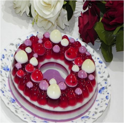 قالب ژله حبابی