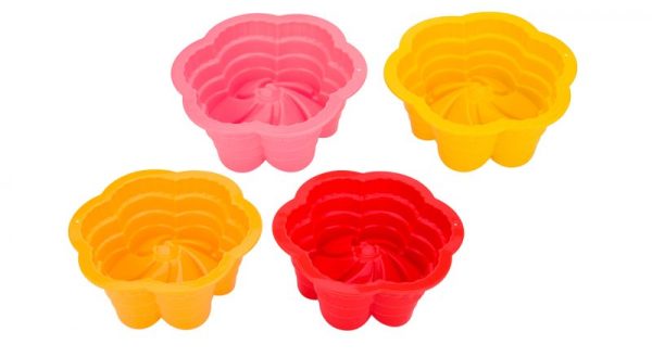 قالب ژله پلاستیکی طرح شش پر