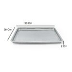 قالب و دیس کیک مستطیل رولتی ۲۵ در ۳۵ موج - Image 4