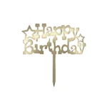 تاپر تولدت مبارک طرح ستاره