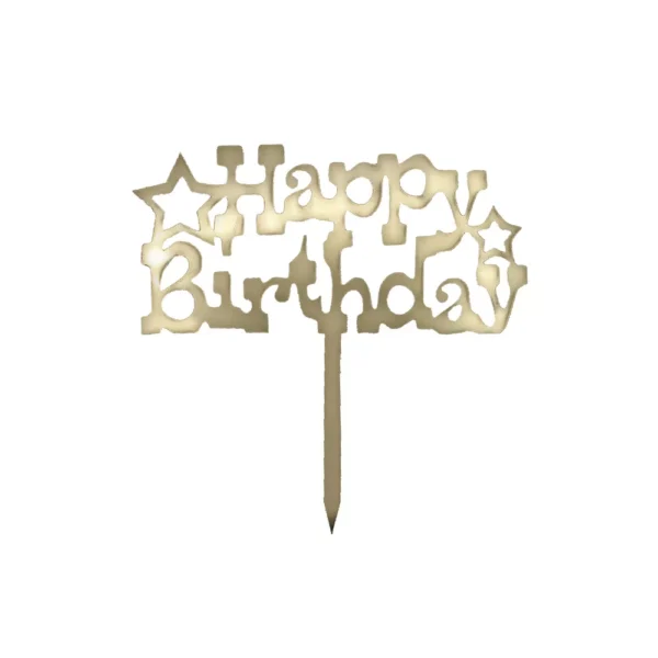 تاپر تولدت مبارک طرح ستاره تاپر تولدت مبارک طرح ستاره