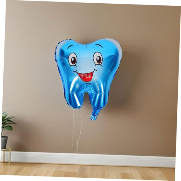 بادکنک فویلی دندان آبی - Image 4