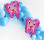 بادکنک فویلی دندان صورتی - Image 4