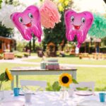 بادکنک فویلی دندان صورتی - Image 5