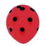 بادکنک قرمز خال مشکی