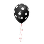 بادکنک مشکی خال سفید - Image 2