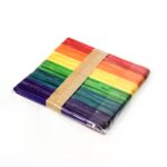 چوب بستنی رنگی