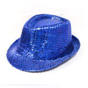 کلاه پولکی آبی