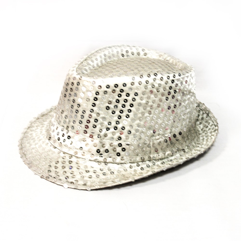 کلاه پولکی نقره ای