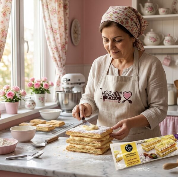 خمیر هزارلا شیرینی کاپو کاله ۴۰۰ گرمی