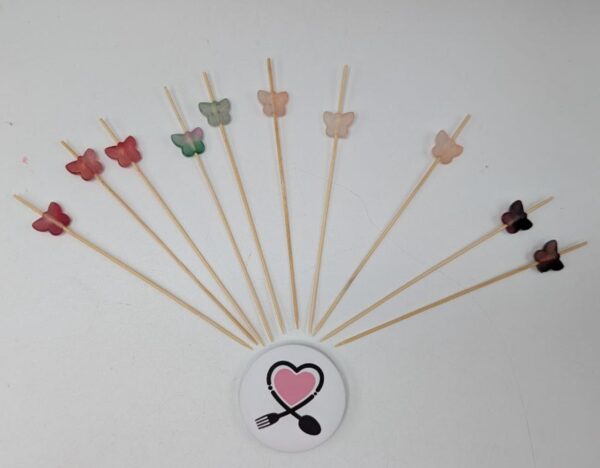 خلال تزیینی 12 سانت پروانه - Image 2