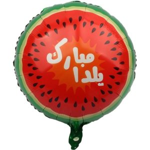 بادکنک فویلی هندوانه یلدا مبارک