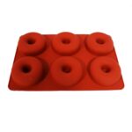 قالب سیلیکون دونات ۶ عددی