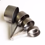 پیمانه اندازه گیری استیل 4 عددی