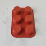 قالب سیلیکونی مافین ۶ عددی بزرگ سورناپارت - Image 4