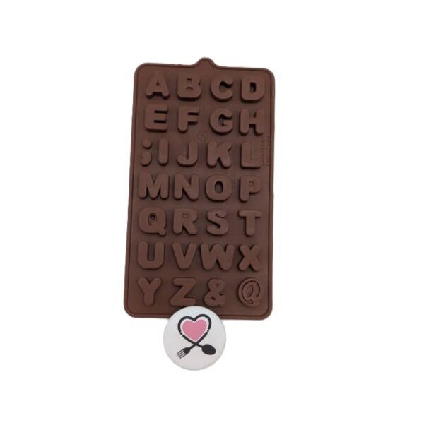 قالب شکلات طرح حروف انگلیسی - Image 1