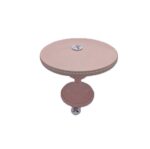 پایه کیک صورتی (استند کیک)