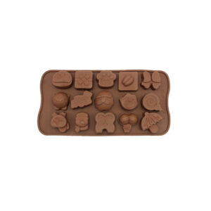قالب شکلات سیلیکونی 15 طرح فانتزی