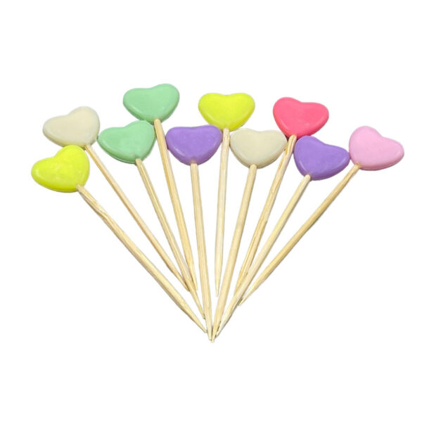 خلال تزئینی قلب رنگی - Image 2