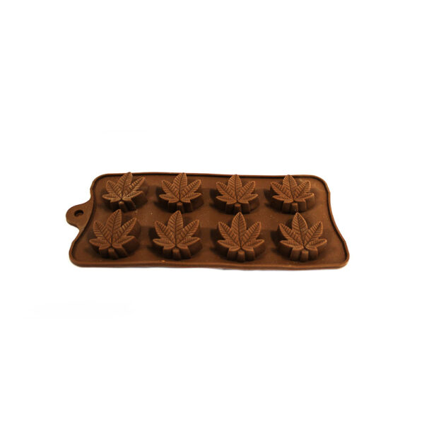 قالب شکلات سلیکونی طرح برگ