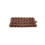 خرید قالب شکلات سیلیکونی طرح حروف انگلیسی و ایموجی