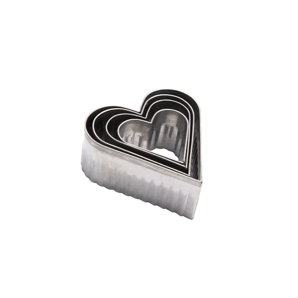 خرید کاتر برش قلب 4 عددی