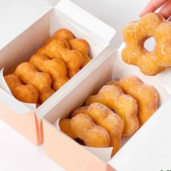 کاتر استیل دونات گل