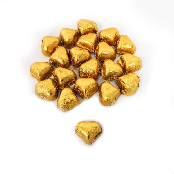 خرید شکلات قلب طلایی