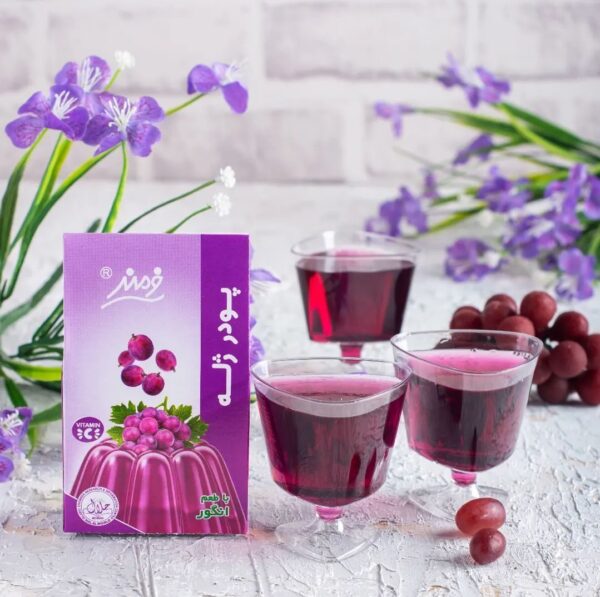 پودر ژله انگور فرمند ۱۰۰ گرمی - Image 3