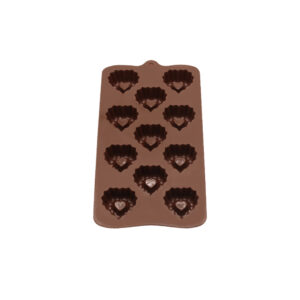 خرید قالب شکلات قلب کنگره ای