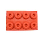 خرید قالب سیلیکونی دونات 8 تایی