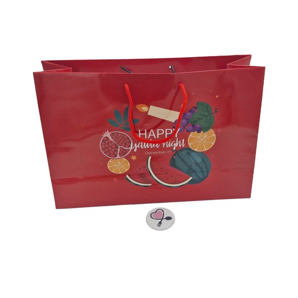 ساک کادویی طرح شب یلدا سایز بزرگ - Image 1