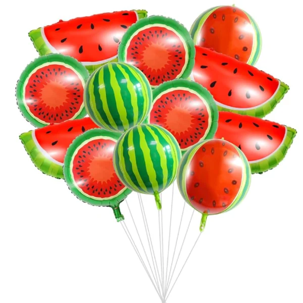 بادکنک فویلی هندوانه گرد خارجی - Image 4