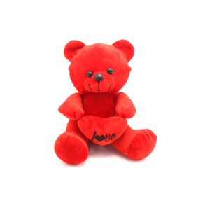 خرس قرمز قلب دار