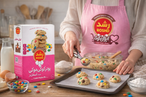 پودر کوکی موکی همراه با اسمارتیز رشد