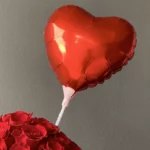 بادکنک فویلی قلب کوچک - Image 4