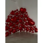 بادکنک فویلی قلب کوچک